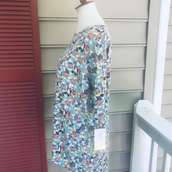 LuLaRoe Disney Mickey Fade Irma Top XS FREE SHIP - Picture 2 of 6